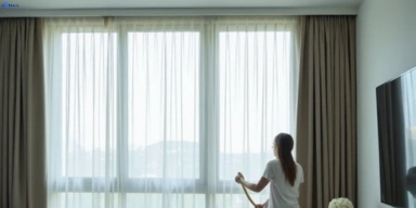 Delicate sheer drape cleaning engadine-nsw Matty Curtain Cleaning
