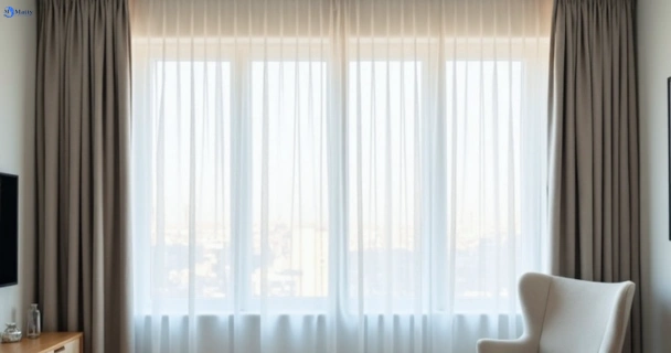 Restored vibrant drapes in engadine-nsw QLD after Matty Curtain Cleaning